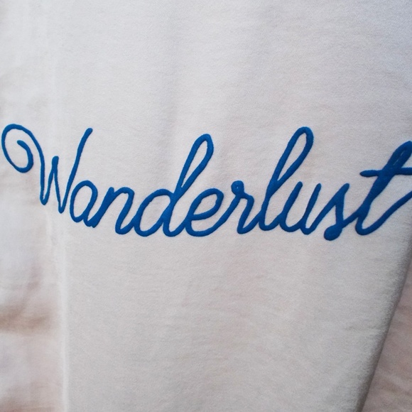 WANDERLUST Pink Silk Crop Jacket Mountain Scene - Picture 2 of 7